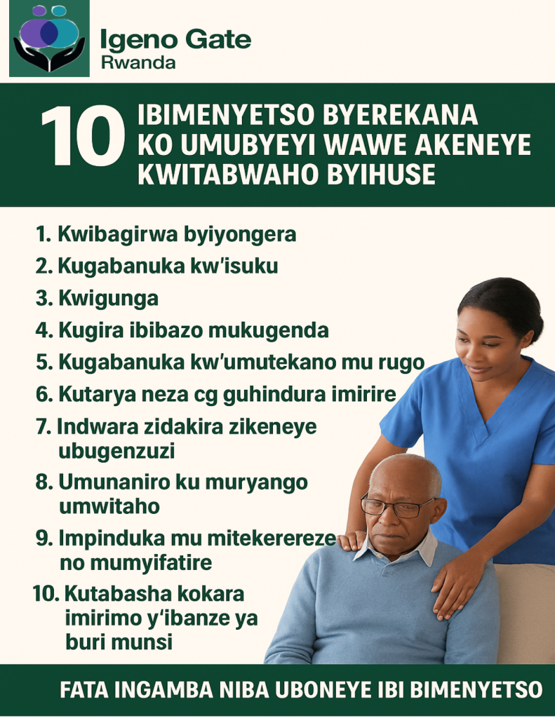 Ikirango cya Igeno Gate Rwanda gikoreshwa mu kwamamaza serivisi zo kwita ku babyeyi n’abavandimwe mu rugo